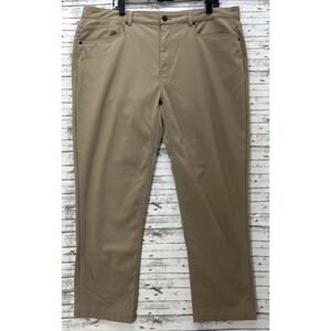 Western Rise AT Slim Pant Men 40x27 Khaki 2-Way Stretch Casual Hiking Technical